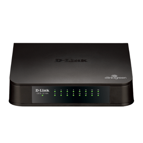 D-LINK 16-Port 10 or 100 Unmanaged Desktop Switch