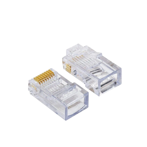 D-Link Cat5e Transparent RJ45 Connector-100 Units
